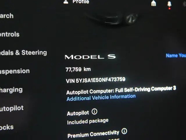 2022 Tesla Model S AWD | 21\" RIM | YOKE STEERING in Cars & Trucks in Mississauga / Peel Region - Image 35