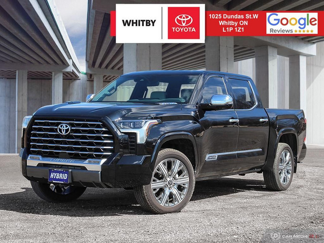 2024 Toyota Tundra Capstone Hybrid 4WD Crew Max / One Owner / 22 in Cars & Trucks in Oshawa / Durham Region