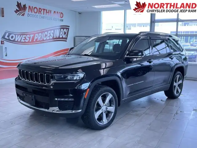 2021 Jeep Grand Cherokee L Limited | 4X4 | 6 Passenger | Leather in Cars & Trucks in Prince George - Image 2