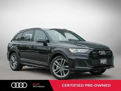 This Audi Q7 delivers a Intercooled Turbo Gas/Electric V-6 3.0 L/183 engine powering this Automatic...