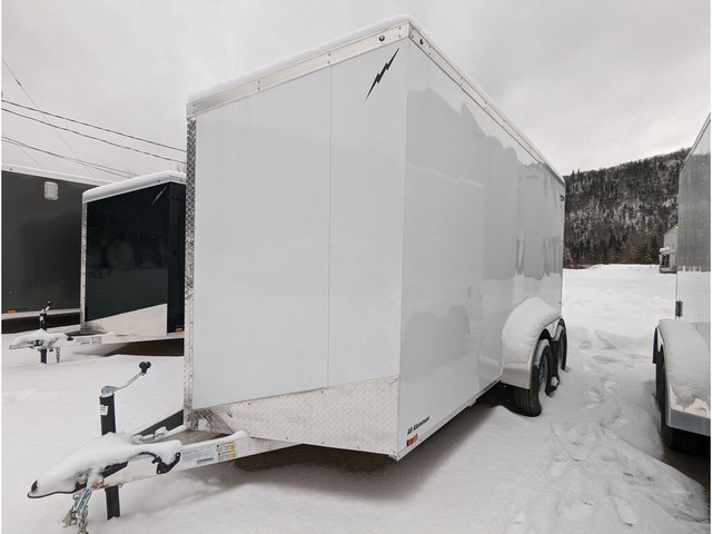  2023 Lightning LTF714TA2 7X14 BLANCHE in Cargo & Utility Trailers in Gaspé - Image 2