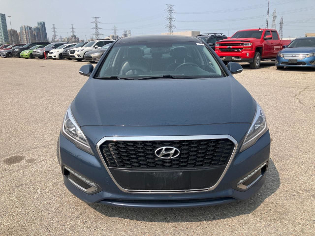2016 Hyundai Sonata Hybrid Limited | Leather | Roof | Nav | Cam  in Cars & Trucks in Oshawa / Durham Region - Image 4