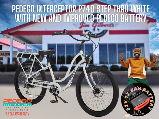 2023 PEDEGO INTERCEPTOR 24" STEP THRU PO749 in Scooters & Pocket Bikes in Fredericton