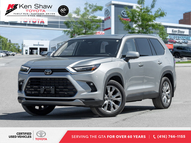 2024 Toyota Grand Highlander Limited LOW KM AND READY TO DRIVE in Cars & Trucks in City of Toronto