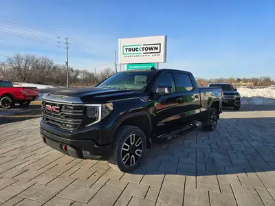 2022 GMC Sierra 1500 AT4 Crew Cab 4WD with the 6.2L and only 77,000kms. This is the new body Sierra...