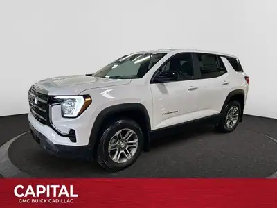 This 2025 GMC Terrain in Summit White is equipped with FWD and Turbocharged Gas I4 1.5L/-TBD- engine...