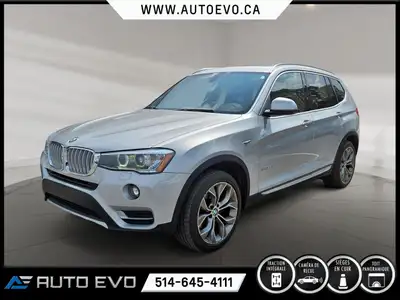 BMW X3 xDrive28i 2015 2.0L, 126300 KM, FINANCEMENT DISPONIBLE, GROUPE ELECTRIQUE, CUIR, TOIT PANORAM...