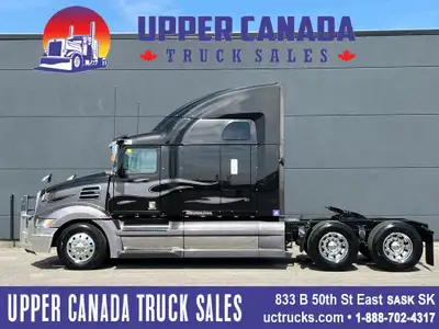 DETROIT POWER DD15! Stratosphere Sleeper! Detroit DD15 505 HP 12 Speed Automatic Detroit DT12 Transm...