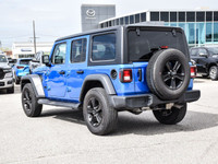 2023 Jeep Wrangler 4D Sport Utility Sport Hydro Blue Pearl Coat **ONE OWNER**, Black Freedom Top 3-P... (image 1)