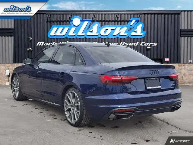2023 Audi A4 Sedan Technik | S-Line | Leather | Sunroof | Nav62929808168961122