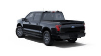 This brand new AGATE BLACK METALLIC 2025 FORD F-150 lightning flash is powered by an ELECTRIC ENGINE... (image 1)