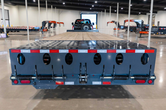 16-Ton, 28' Deckover Flatbed Trailer Brandt UPR1628 in Cargo & Utility Trailers in Edmonton - Image 4