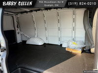 Introducing the 2025 Chevrolet Express Cargo Van in a crisp white hue with Rear-Wheel Drive that pro... (image 6)