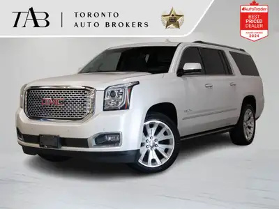 This 2016 GMC Yukon XL Denali blends commanding presence with luxurious comfort in a White finish. A...