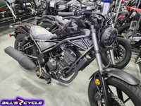 2024 HONDA CMX 300 AR Rebel Black