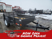 2024 Canada Trailers 5x8ft Steel Side Utility