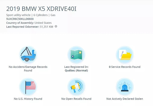 2019 BMW X5 xDrive40i in Cars & Trucks in City of Montréal - Image 3
