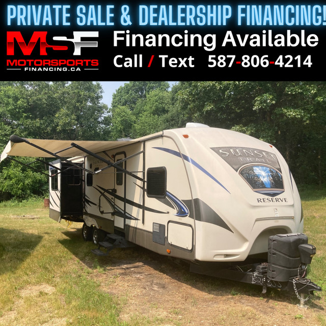 2015 CROSSROADS SUNSET TRAIL RESERVE 30RE (FINANCING AVAILABLE) in Travel Trailers & Campers in Winnipeg