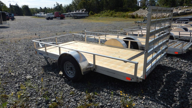 2024 Mission 80x12 Aluminum Utility Trailer, Single Axle, Wood D in Cargo & Utility Trailers in City of Halifax - Image 2
