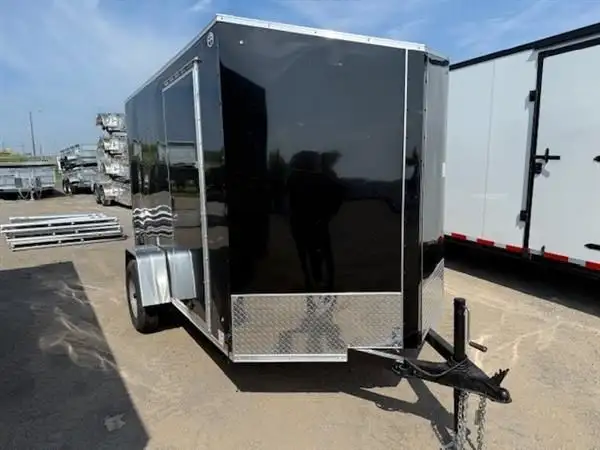 FOREST RIVER USECO 6X10 SINGLE AXLE RAMP DOOR in Cargo & Utility Trailers in Oshawa / Durham Region - Image 7