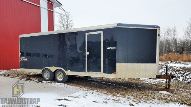 MIRAGE TRAILERS 24 Ft T/A Enclosed Car Hauler/Sled Trailer in Cargo & Utility Trailers in Edmonton