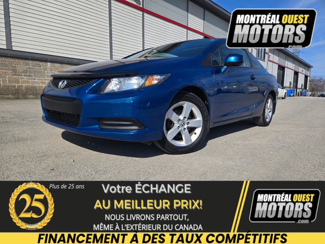 2013 Honda Civic LX / Sunroof / Heated Seats Démarreur à Distanc in Cars & Trucks in West Island - Image 3