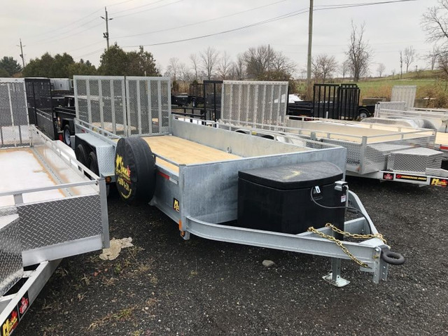 Galvanized Trailers by Miska - In Stock or Custom in Cargo & Utility Trailers in Oakville / Halton Region - Image 4