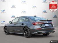 New Price! Odometer is 3458 kilometers below market average! Gray 2025 Honda Civic Sport FWD CVT 2.0... (image 2)