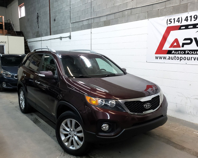 2011 Kia Sorento EX/4X4/CAMERA/CUIR/TOIT PANO/BLUETOOT/MAGS/FULL in Cars & Trucks in City of Montréal - Image 2