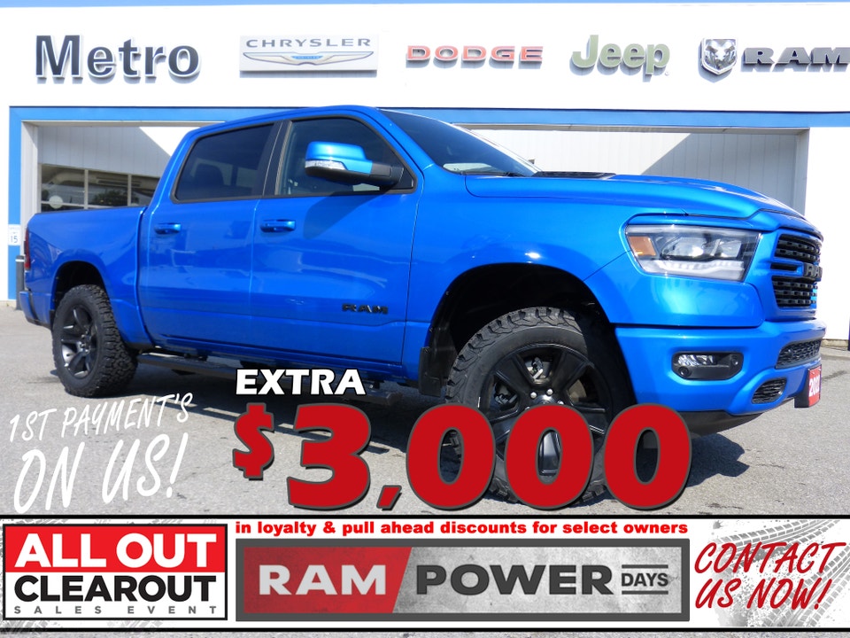 2022 Ram 1500 SPORT