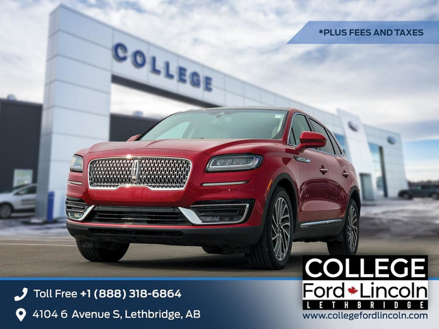 2020 Lincoln Nautilus RESERVE | 2.0L ECOBOOST I4 | AWD | 360-DEG in Cars & Trucks in Lethbridge