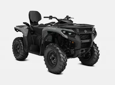 2025 CAN-AM OUTLANDER MAX 500 DPS ATV STOCK #A102716 50HP ROTAX ACE ENGINE CVT TRANSMISSION TRI-MODE...