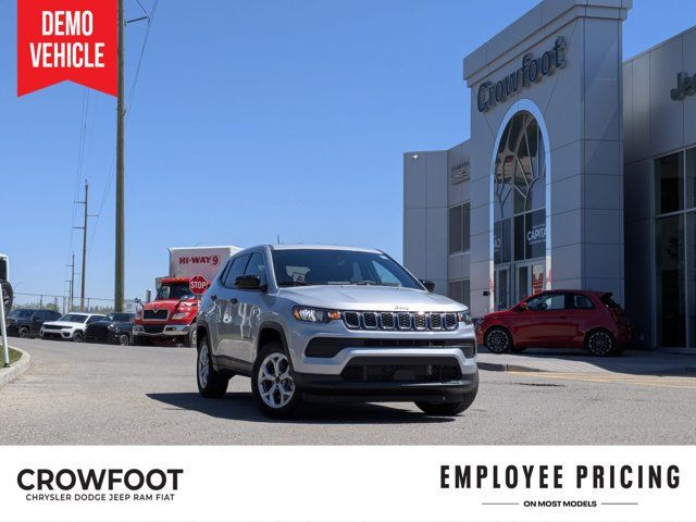 2025 Jeep Compass Sport - LED Headlamps - Heated Seats - Active in Cars & Trucks in Calgary