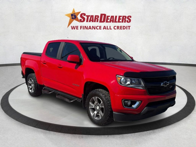 2017 Chevrolet Colorado LEATHER HEATED SEATS SIDE STEPS WE FINAN in Cars & Trucks in London