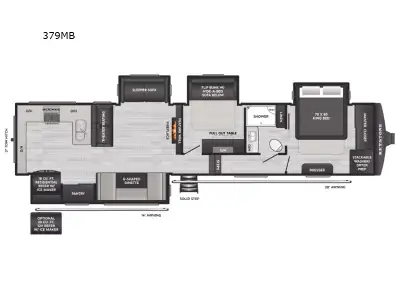 Please Call Us At 613.851.7326 with any questions? Keystone Alpine Avalanche Edition fifth wheel 379...