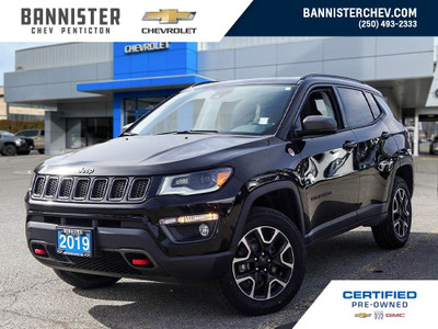 2019 Jeep Compass Trailhawk Panoramic Sunroof | Power Liftgat...