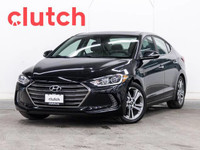2017 Hyundai Elantra Limited w/ Apple CarPlay & Android Auto, Fr