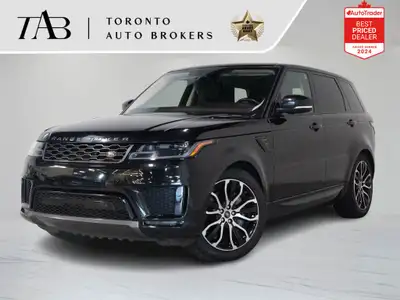 This 2021 Land Rover Range Rover Sport Diesel HSE is a striking black SUV with a clean Carfax and Ca...