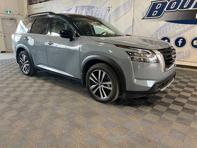 2024 Nissan Pathfinder PLATINUM | HTD/CLD LTHR STS | PANO ROOF | in Cars & Trucks in Lloydminster - Image 2