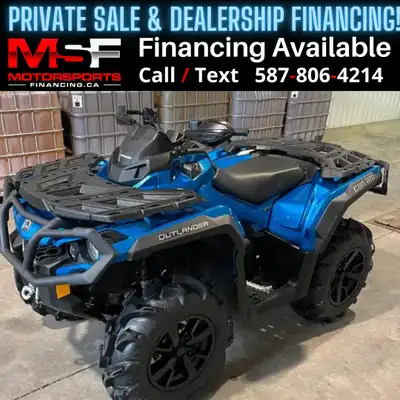 FINANCE ANYTHING IN CANADA PRIVATE SALE & DEALERSHIP FINANCING CALL / TEXT 587-806-4214 APPLY NOW @...