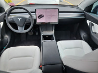 2021 TESLA MODEL Y LONG RANGE CARFAX VERIFIED, CLEAN TITLE 154,600 KM AUTOMATIC TRANSMISSION GREY EX... (image 4)