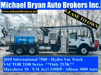 2010 INTERNATIONAL 7500 - HYDRO VAC TRUCK *NEW BLOW-OUT PRICE*