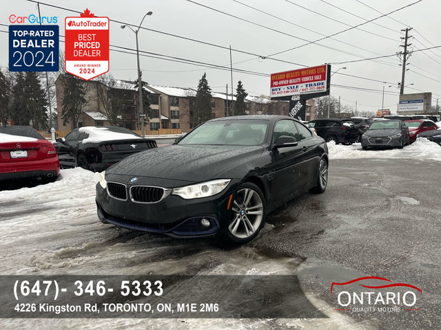 2014 BMW 4 Series 428i Coupe | xDrive | Red Stitching! in Cars & Trucks in Mississauga / Peel Region