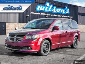 2018 Dodge Grand Caravan GT, Leather, DVD, Nav, Power Sliders + Hatch, Heated Seats, Bluetooth, Rear Camera, and more!