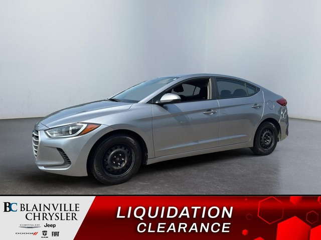 2017 Hyundai Elantra SE MANUELLE SUR RDV SEULEMENT AU 514-757-30 in Cars & Trucks in Laval / North Shore