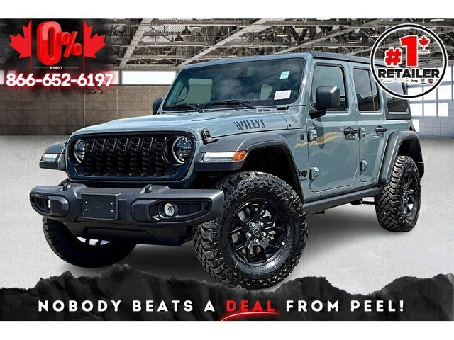 2025 Jeep Wrangler Willys in Cars & Trucks in Mississauga / Peel Region