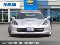 Power, style and performance come together in this 2019 Corvette with only 17,626 kms. A true driver... (image 1)
