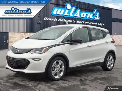 Come see this certified 2021 Chevrolet Bolt EV LT | Heated Steering + Seats | CarPlay + Android | Re...