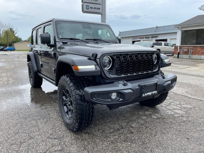 2024 Jeep WRANGLER 4-Door WILLYS Convenience Group Removable 3 P