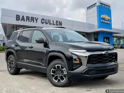 The Chevrolet Equinox AWD ACTIV is here in a striking black finish and all-wheel drive performance t...